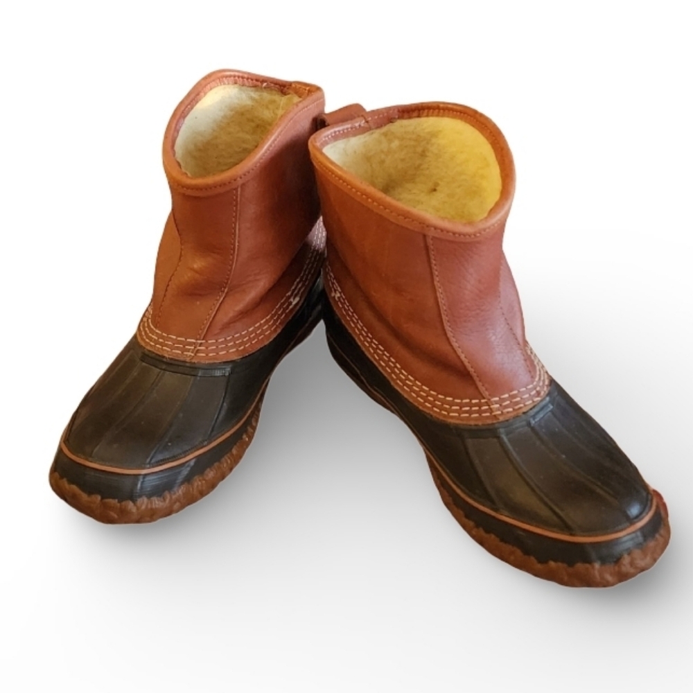 L.L. Bean Brown and Black Men's Boots
